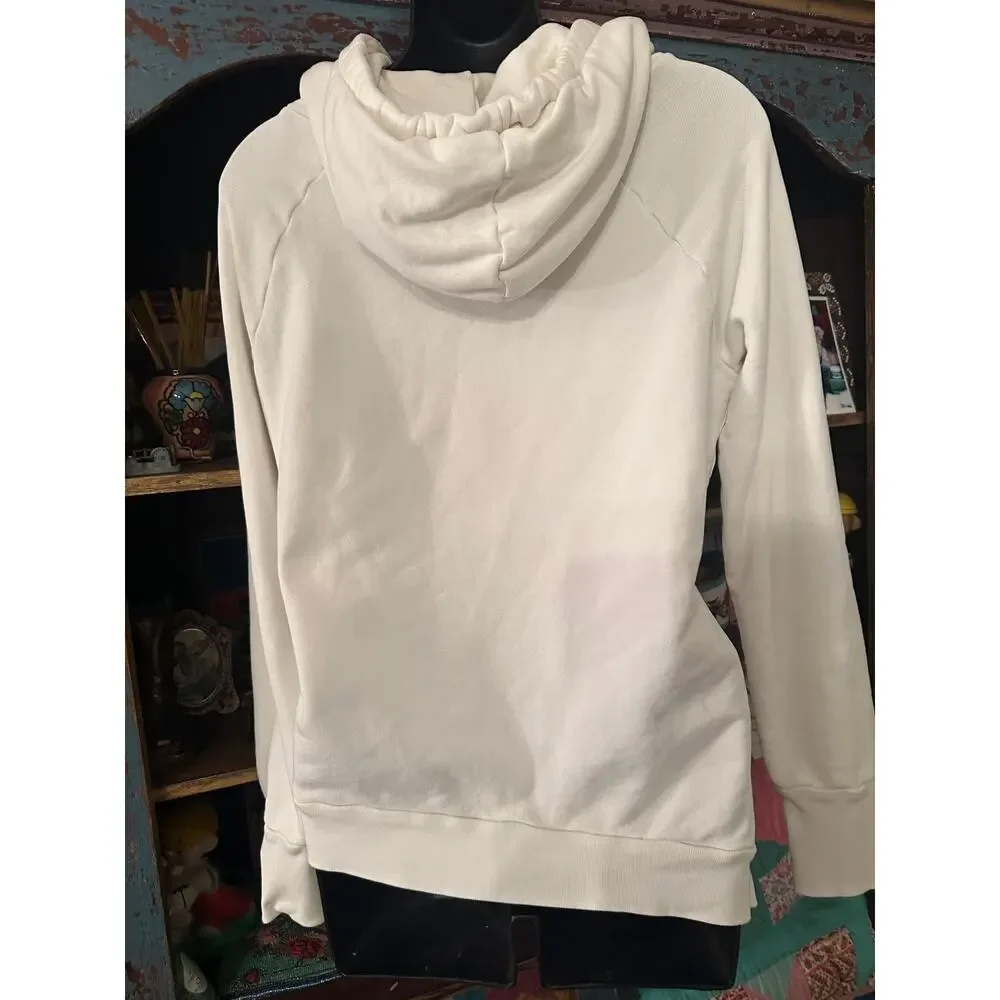 NSF MILDRED HOOK-AND-EYE HOODIE SWEATSHIRT ASYMMETRIC METAL HARDWARE